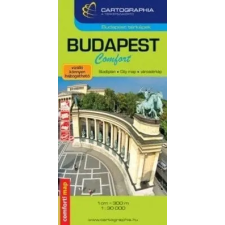 Cartographia Kft. Budapest Comfort térkép 1:30 000 térkép