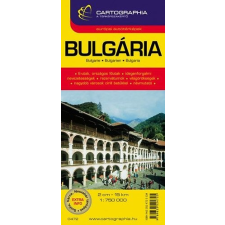 Cartographia Kft. Bulgária autótérkép 1:750 000 térkép