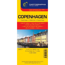 Cartographia Kft. Copenhagen City Map térkép