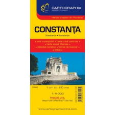 Cartographia Kft. Konstanca várostérkép térkép
