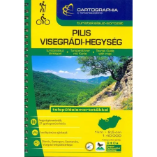 Cartographia Kft. Pilis és Visegrádi-hegység turistakalauz 1:40 000 - Településismertetőkkel térkép