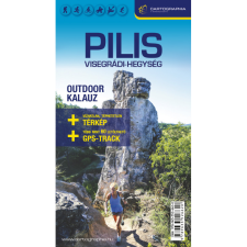 Cartographia Kft. Pilis, Visegrádi-hegység 4in1 outdoor kalauz + turista- kerékpáros- és lovas térkép - 1:40 000 (BK24-199767) utazás