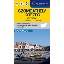 Cartographia Kft. Szombathely Kőszeg várostérkép - Vas vármegye térképével térkép