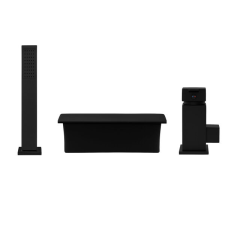  CASCADE KÁDCSAPTELEP S-1006B V2 3 LYUKÚ FEKETE csaptelep