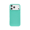 CASE AND PRO GoGreen iPhone 17 Pro újrahasznosított szilikon tok, türkíz (GREEN-IPH17PR-TU)
