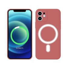 CASE AND PRO iPhone 15 mágneses szilikon tok, piros (MAG-IPH15-R) tok és táska