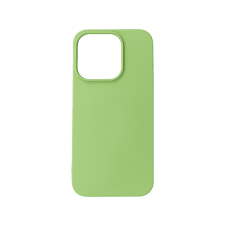 CASE AND PRO iPhone 15 Plus premium szilikon tok, zöld (PREM-IPH15P-GR) tok és táska