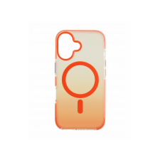 CASE AND PRO iPhone 16 mágneses tok, narancs-átlátszó (MAG-IPH16-OTP) tok és táska