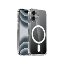CASE AND PRO iPhone 16 Plus mágneses szilikon tok, átlátszó (MAG-IPH16P-TP) tok és táska