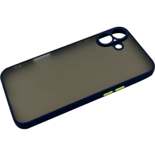 CASE AND PRO iPhone 16 Plus műanyag tok, kék-zöld (MATT-IPH16P-BLG) tok és táska