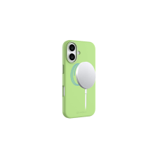 CASE AND PRO iPhone 17 mágneses puha szilikon tok, neonzöld (MAGS-IPH17-NE) tok és táska