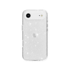 CASE AND PRO Iphone Air csillámos szilikon tok, átlátszó (GLI-IPH17A-TP) tok és táska