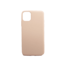 CASE AND PRO Premium szilikon tok, iPhone 12 ''6.7'', Cream tok és táska