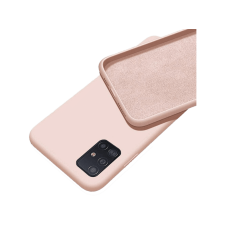CASE AND PRO Premium szilikon tok, Samsung A14 5G, puder (Prem-Sama14-5Gpu) tok és táska