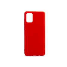 CASE AND PRO Premium szilikon tok, Samsung Galaxy Note20, Piros tok és táska