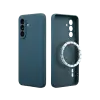 CASE AND PRO Samsung Galaxy A27 mágneses szilikon tok, kék (MAG-A27-BL)