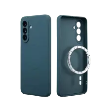 CASE AND PRO Samsung Galaxy A27 mágneses szilikon tok, kék (MAG-A27-BL) tok és táska