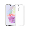 CASE AND PRO Samsung Galaxy A36 vékony TPU szilikon hátlap, átlátszó (TPU-SAM-A36-TP)