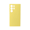 CASE AND PRO Samsung Galaxy S24 Ultra premium szilikon tok, citromsárga (PREM-SAM-S24U-Y)