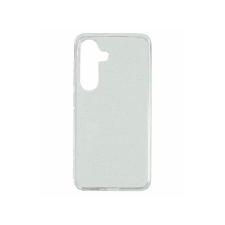 CASE AND PRO Samsung Galaxy S25 csillámos szilikon hátlap, átlátszó (GLI-S25-TP) tok és táska