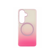 CASE AND PRO Samsung Galaxy S26 mágneses tok, pink-átlátszó (MAG-S26-PTP) tok és táska