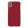 CASE-MATE iPhone X 5.8 CASE-MATE BARELY THERE műanyag telefonvédő ultrakönnyű BORDÓ