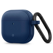 Caseology Vault Tok For Airpods 4 Navy Blue Case Fejhallgatóburkolat fülhallgató, fejhallgató tok