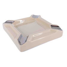 Caseti Nagy méretű Casetti szivarhamutál 4 szivar részére - bézs hamutartó