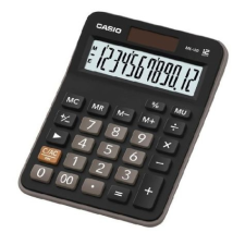 Casio Asztali számológép, 12 számjegyes, MX 12 B BK számológép