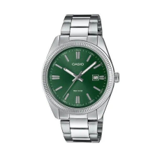 Casio Casio MTP-1302PD-3AV férfi karóra, zöld számlap, nemesacél, WR50 karóra
