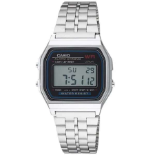 Casio Casio retro férfi karóra - ezüst/fekete, led, wr30 karóra