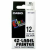 Casio Feliratozógép szalag, 12 mm x 8 m, CASIO, fehér-fekete