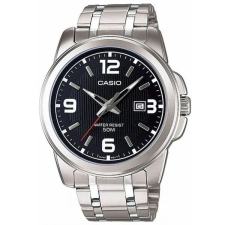 Casio MTP-1314D-1AV férfi karóra, acél szíj, fekete számlap, WR50 karóra
