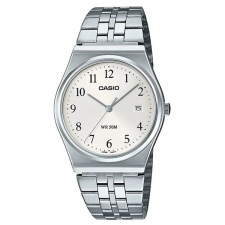 Casio MTP-B145D-7B férfi karóra ezüst nemesacél szíjjal WR50 karóra