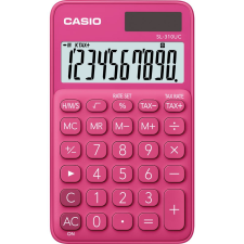 Casio SL-310UC-RD zsebszámológép, pink számológép