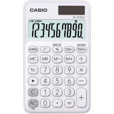 Casio SL-310UC-WE számológép Hordozható Alap számológép Fehér számológép