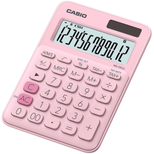 Casio Számológép asztali 12 digit nagy kijelző Casio MS 20 UC rózsaszín számológép