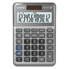 Casio Számológép asztali CASIO MS-120 FM 12 digit szürke számológép
