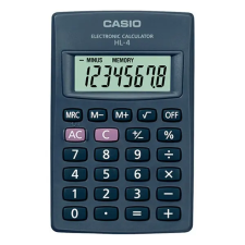 Casio Számológép zseb CASIO HL-4 8 digit számológép