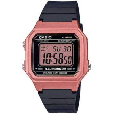 Casio W-217HM-5A uniszex digitális karóra, fekete-rózsaszín, WR50 karóra