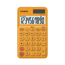 Casio Zsebszámológép, 10 számjegyes, narancssárga, SL 310 UC RG számológép