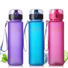 Casno 400ml-es szivárgásbiztos BPA mentes kulacs lila színben kulacs, kulacstartó