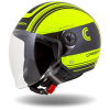 CASSIDA Handy Metropolis Safety 2023, fluo sárga / fekete / fényvisszaverő szürke, S (55-56 cm)