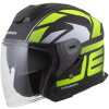 CASSIDA Jet Tech 2.0 RoTo 2025, fekete matt/sárga fluo/fehér, méret M