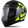 CASSIDA Orbit Grind 2025, fekete matt/sárga fluo, méret XL