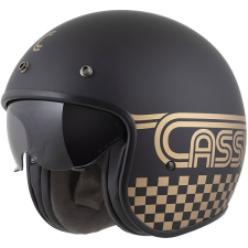 CASSIDA Oxygen 20 Rondo 2025 Sisak, matt fekete/ aranyszín, L méret bukósisak