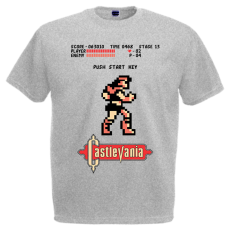  Castlevania Classic - Férfi Póló