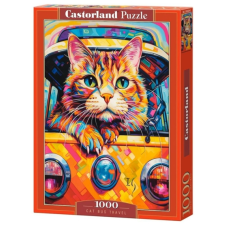 Castorland 1000 db-os puzzle - Cica a csomagtartóban (C-105229) puzzle, kirakós