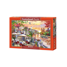 Castorland 1000 db-os puzzle - Romantic City Sunset (C-104956) puzzle, kirakós