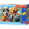 Castorland 120 Db-os Puzzle - Kiskedvenc Szelfi (B-13609) (5904438013609)